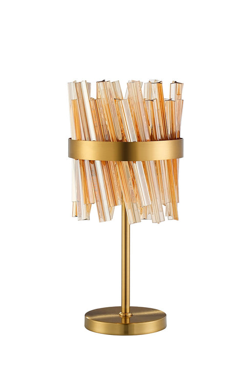 Kade Table Lamp 6 Light - Brass