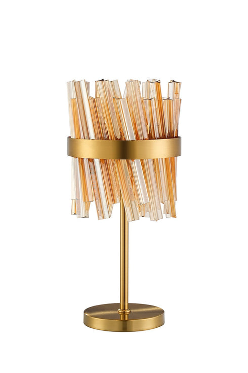 Kade Table Lamp 6 Light - Brass