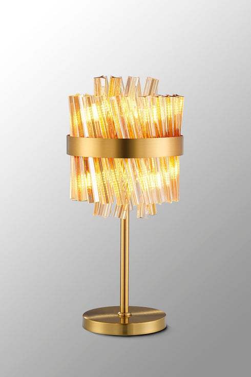 Kade Table Lamp 6 Light - Brass