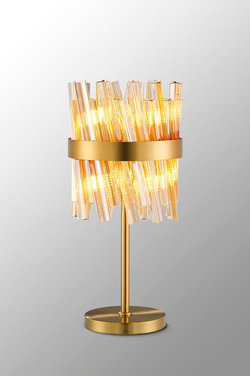Kade Table Lamp 6 Light - Brass