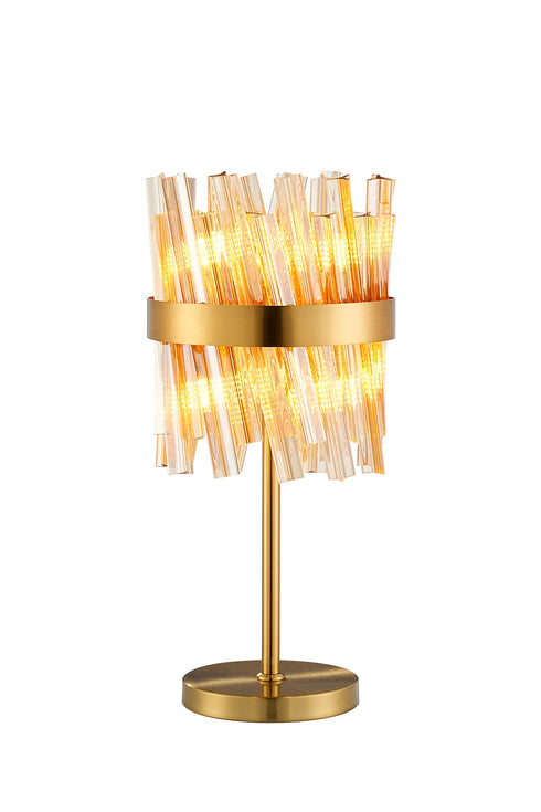Kade Table Lamp 6 Light - Brass