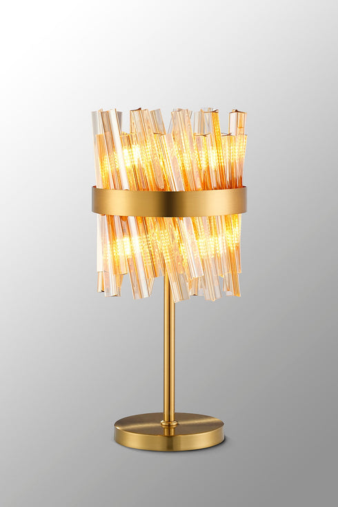 Kade Table Lamp 6 Light - Brass