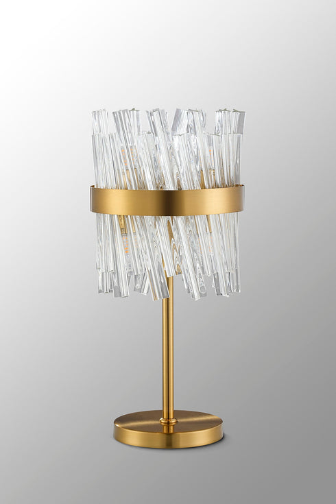 Kade Table Lamp 6 Light - Brass