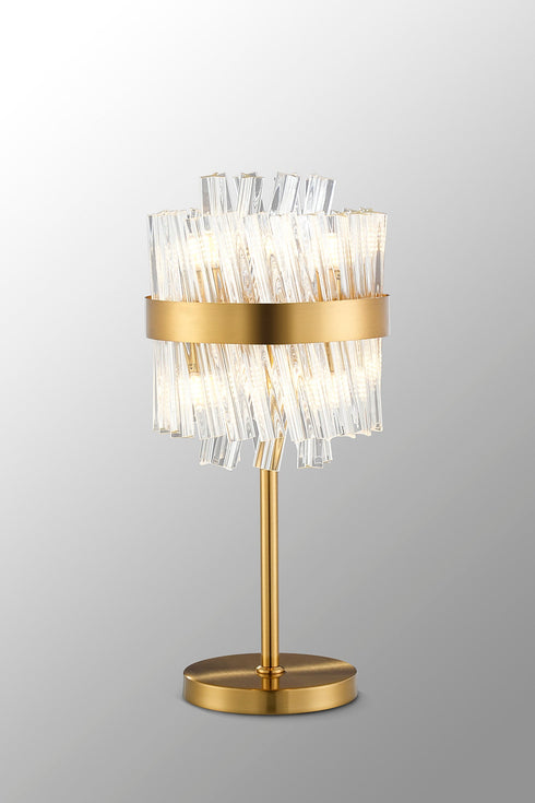 Kade Table Lamp 6 Light - Brass
