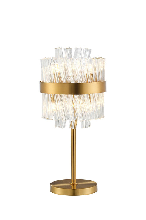 Kade Table Lamp 6 Light - Brass