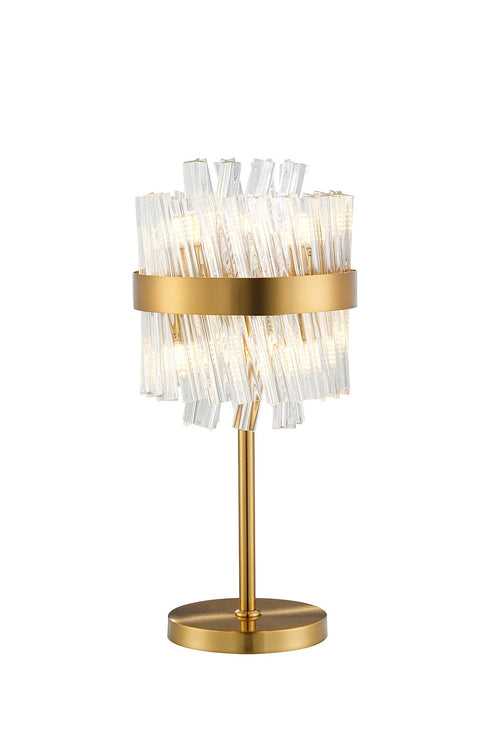 Kade Table Lamp 6 Light - Brass