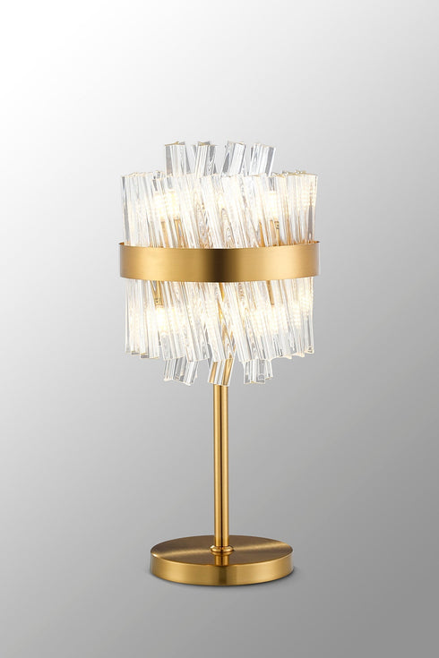 Kade Table Lamp 6 Light - Brass