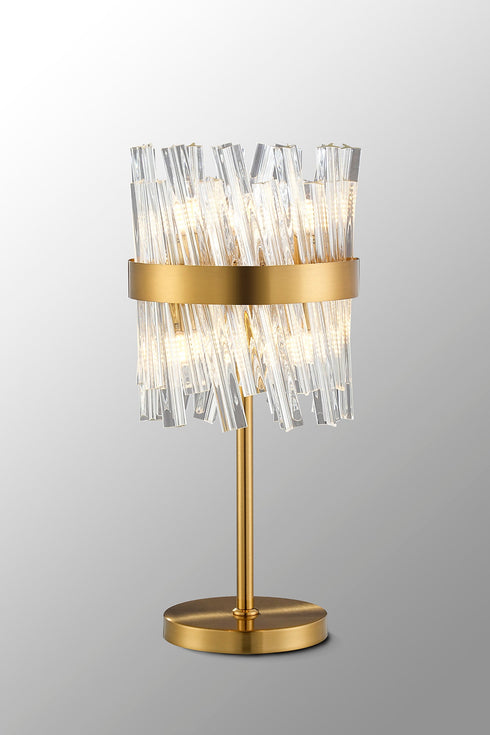 Kade Table Lamp 6 Light - Brass