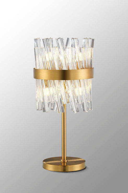 Kade Table Lamp 6 Light - Brass