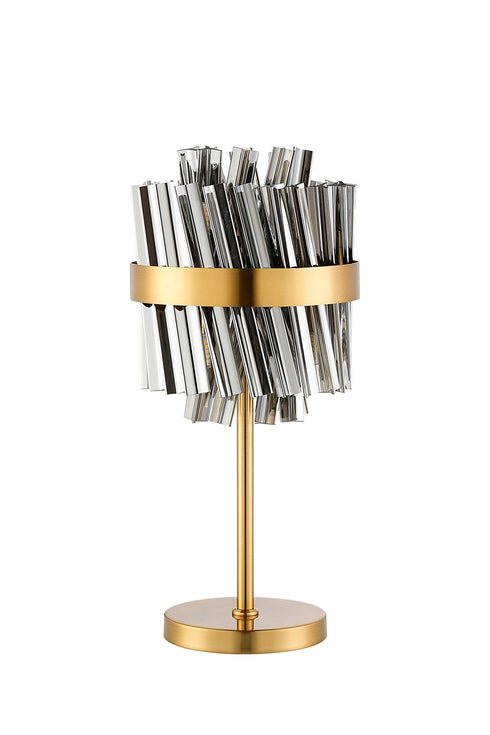 Kade Table Lamp 6 Light - Brass