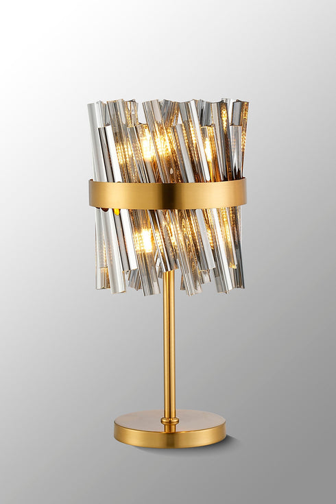 Kade Table Lamp 6 Light - Brass
