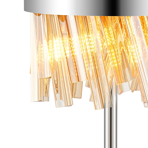 Kade Table Lamp 6 Light - Polished Nickel