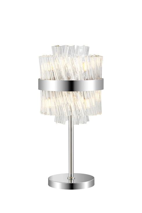 Kade Table Lamp 6 Light - Polished Nickel