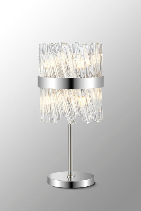 Kade Table Lamp 6 Light - Polished Nickel