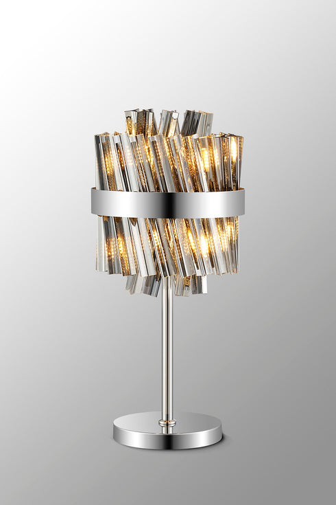 Kade Table Lamp 6 Light - Polished Nickel