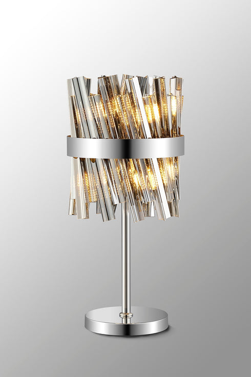 Kade Table Lamp 6 Light - Polished Nickel