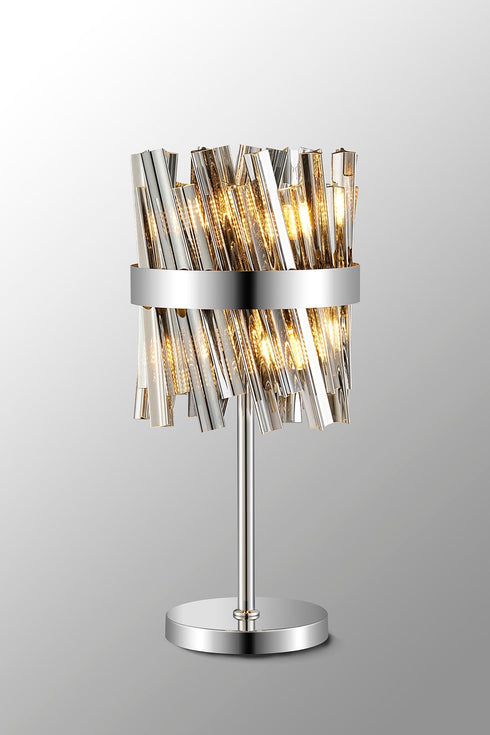 Kade Table Lamp 6 Light - Polished Nickel