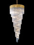 Kuna Pendant Round 7 Layer Spiral 31 Light