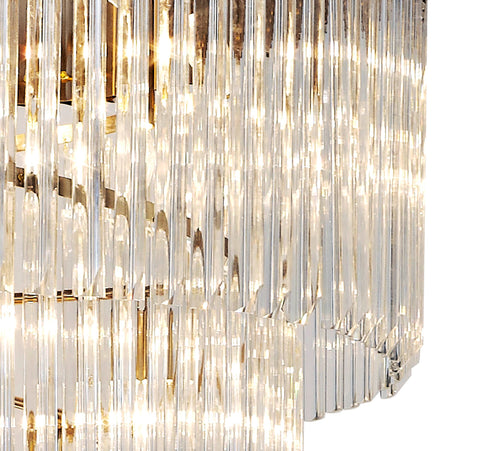 Kuna Pendant Round 7 Layer Spiral 31 Light