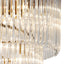 Kuna Pendant Round 7 Layer Spiral 31 Light