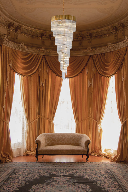 Kuna Pendant Round 7 Layer Spiral 31 Light