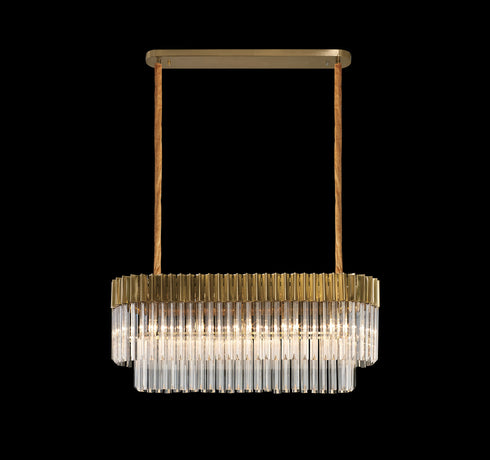 Kuna Pendant Rectangle 5 Light