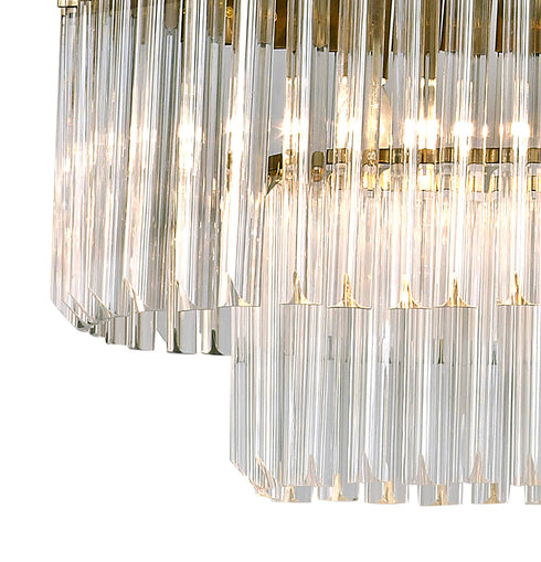 Kuna Pendant Rectangle 7 Light