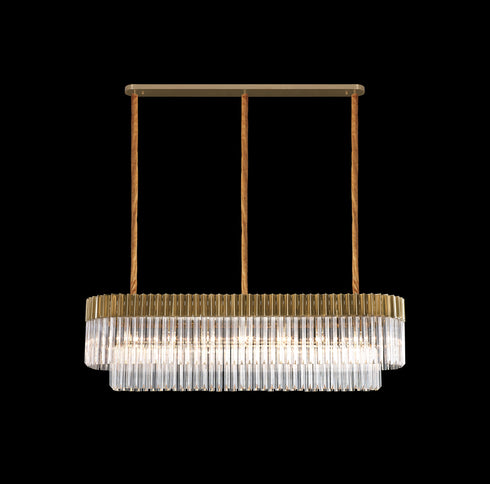 Kuna Pendant Rectangle 7 Light