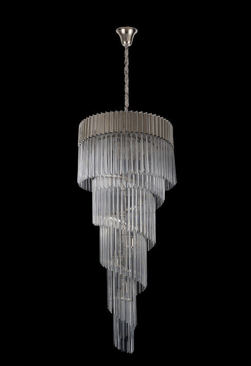 Kuna Pendant Round 5 Layer Spiral 23 Light