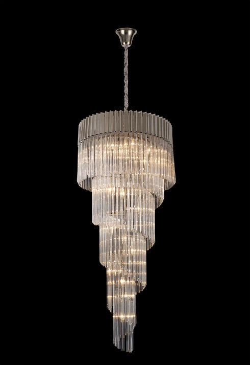 Kuna Pendant Round 5 Layer Spiral 23 Light