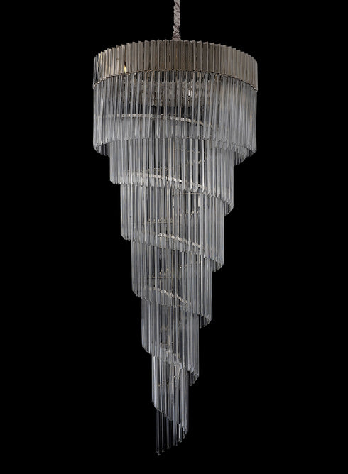 Kuna Pendant Round 7 Layer Spiral 31 Light