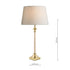 Laura Ashley Winston Brass Table Lamp - Base Only