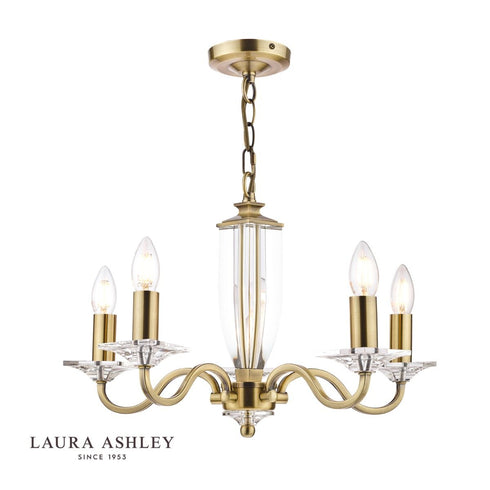 Laura Ashley Carson 5lt Chandelier