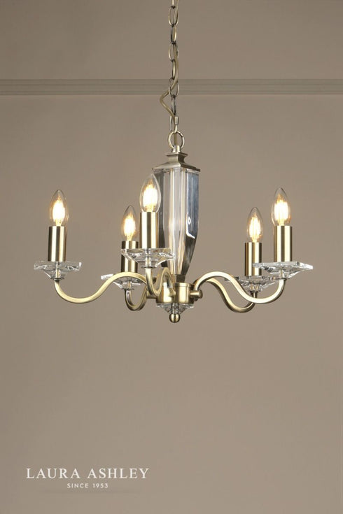 Laura Ashley Carson 5lt Chandelier