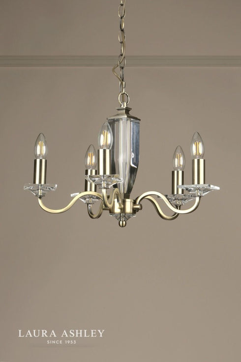 Laura Ashley Carson 5lt Chandelier