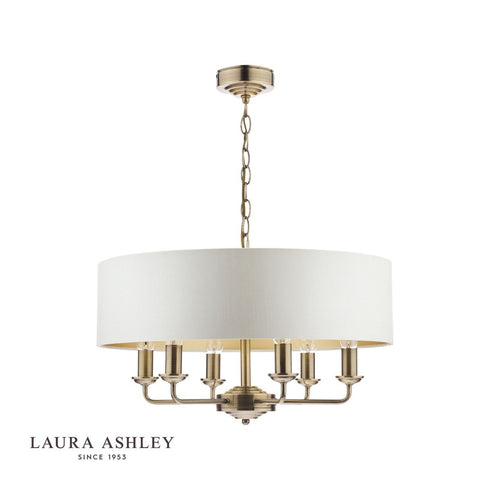Laura Ashley Sorrento 6 Light Pendant