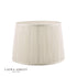 Laura Ashley Hemsley Cream Pleated Shade