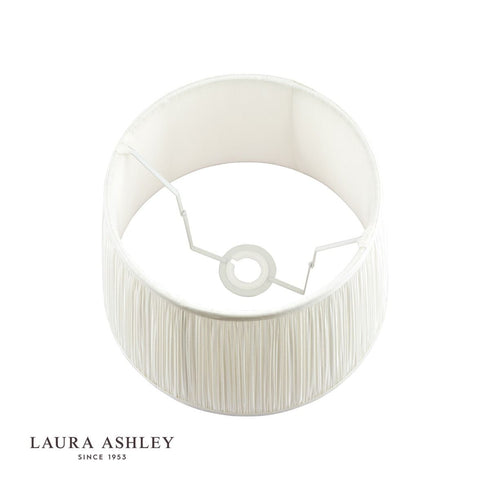 Laura Ashley Hemsley Cream Pleated Shade