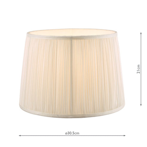 Laura Ashley Hemsley Cream Pleated Shade