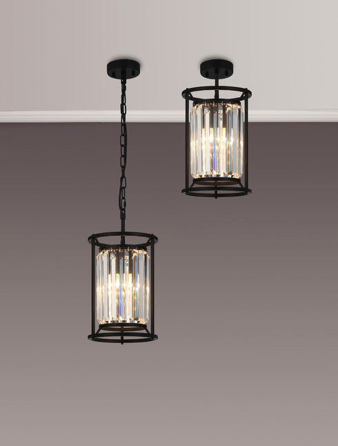 Mano Pendant / Semi Ceiling Convertible 1 Light