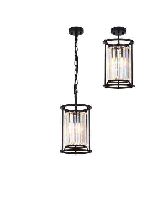 Mano Pendant / Semi Ceiling Convertible 1 Light
