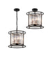 Mano Pendant / Semi Ceiling Convertible 3 Light