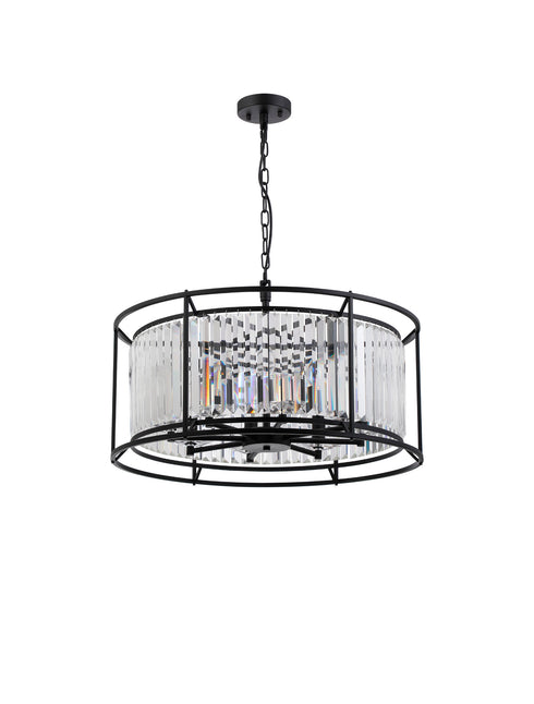 Mano Pendant / Semi Ceiling Convertible 8 Light