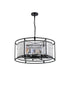 Mano Pendant / Semi Ceiling Convertible 8 Light