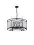 Mano Pendant / Semi Ceiling Convertible 8 Light