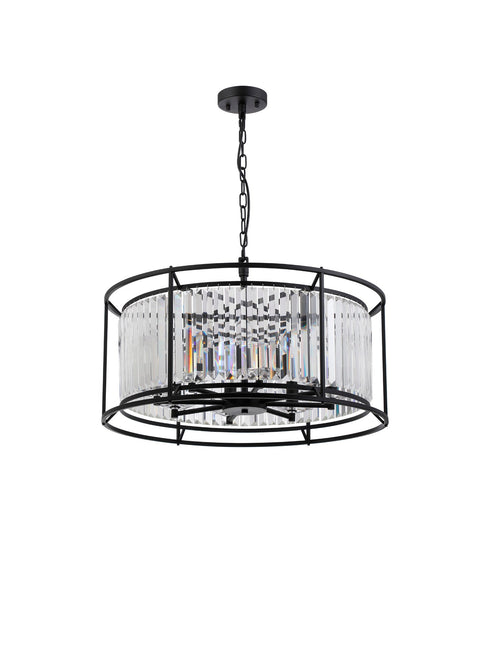 Mano Pendant / Semi Ceiling Convertible 8 Light