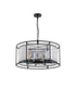 Mano Pendant / Semi Ceiling Convertible 8 Light