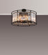 Mano Pendant / Semi Ceiling Convertible 8 Light