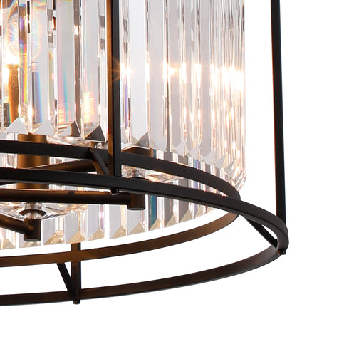 Mano Pendant / Semi Ceiling Convertible 8 Light