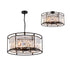 Mano Pendant / Semi Ceiling Convertible 8 Light